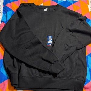 Men's black Sweatshirt 2XL